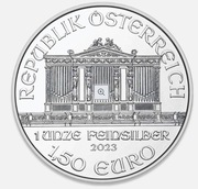 Moneta Srebrna 1oz Filharmonik 2022r, 1/2 Masterbox 250 szt. 400 zł/szt.