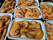 Krewetki wędzone. Przystawka sylwestrowa.