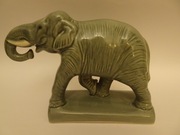 Słoń porcelanowy, słoń ceramiczny, figurka słonia