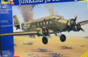 Ju-52/3m firmy Revell 4519 w skali 1/48 + Eduard