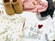 ZESTAW DLA NOWORODKA 11 SZTUK BODY ŚPIOCHY BUTKI BLUZKA DISNEY H&M 