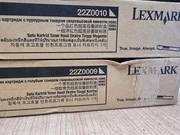 Lexmark toner 22Z0009 22Z0010