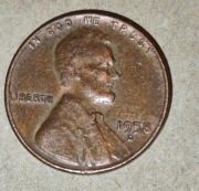 One Cent z 1958r