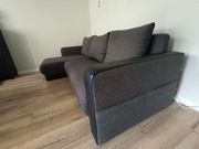 Kanapa narożna 140x255 cm z funkcją spania