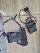 Canon EOS M6 Mark II + obiektyw 18–150 mm – stan bardzo dobry