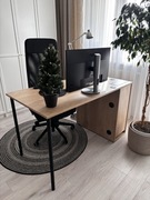 Biurko jak nowe od stolarza 130/70/76