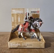 Schleich rycerz na koniu z mieczem figurka kolekcjonerska model wycofany