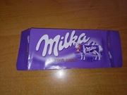 Milka czekolada mleczna Alpine Milk 2005 puste opakowanie