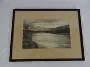 Obraz ''Pejzaż' grafika