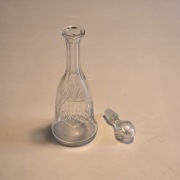 Kryształowa Karafka z Korkiem Vintage