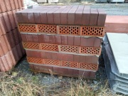 Cegła klinkier. kratówka NF19 Burgund