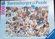 Puzzle 1000 el. Dogs Galore. Ravensburger