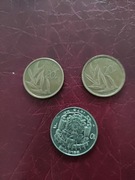 Belgia 10 franków 1973 + 20 franków 1980,81