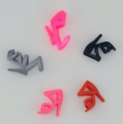 Buty dla lalki Barbie Standard i Curvy zestaw 5par