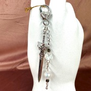 Brelok do kluczy, do torebki - ozdobny mieczyk fantasy