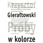 Krzysztof Gierałtowski "Próby w kolorze" Katalog wystawy