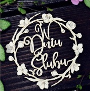 TEKTURKA W DNIU ŚLUBU W WIANKU