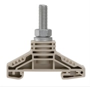 Złączka przelotowa szynowa zacisk śrubowy M10