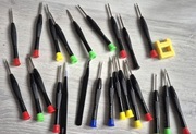 Ainiv zestaw śrubokrętów do napraw elektroniki zegarków 25 el. 