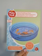 PLAYTIVE Basenik okrągły ogrodowy dla dziecka 1,5+ średnica 99 cm