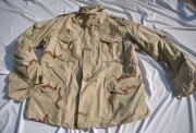 kurtka wojskowa M65 dcu desert 3 color x-LARGE LONG xLL US ARMY kontrakt