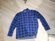 Koszula flanelowa robocza niebieska L/XL