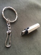 Zapalniczka do ognia USB-C Nowa Kolor srebrna