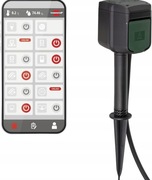 Gniazdko ogrodowe WiFi Brennenstuhl 2x230V IP44 z aplikacją 3m kabel lampki