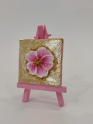 Obraz mini sztaluga kwiaty