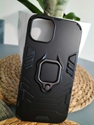 Etui Case Iphone 13 Czarne Pancerne Ring