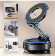 Magnetyczny uchwyt na telefon do samochodu ale i nie tylko, obrotowy 360° 