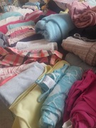 104 szt ciuchów dla dziewczynki 122-130, 6-9 lat