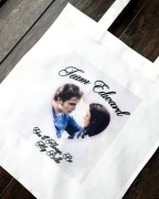 Torebka torba tote bag materiał non woven Edward twilight zmierzch 