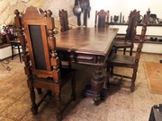 Zestaw do jadalni – stół i 6 krzeseł