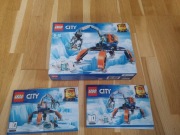 Lekko używany zestaw LEGO City 60192 - Arktyczny łazik lodowy 