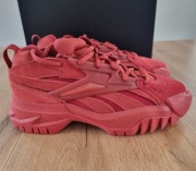 Reebok Club C Cardi V2, Sneakersy skóra/zamsz, czerwone, rozm. 38 NOWE