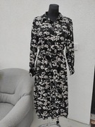 Piękna nowa sukienka damska Sinsay 38 M gumka w pasie wiskoza