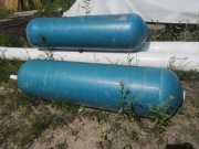 Zbiorniki na wodę, Włókno szklane, na pływaki do pomostu 210 L