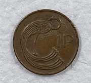 Moneta 1 P PENS PENNY PINGIN 1988 IRELAND Republika Irlandii