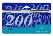 Karta telefoniczna 200 BEF - BELGA COM
