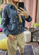 Kurtka Dishe pikowana granatowa rozmiar S M i L