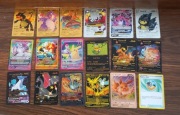 Karty Pokemon, pojedyncze, 15 sztuk, w dobrym stanie