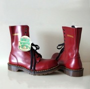 DR. MARTENS Southerner glany z blachą made in UK unikatowy model