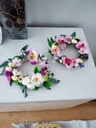 2 małe wianuszki na stół 