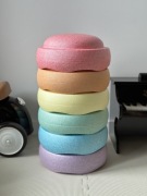 Klocki stopnie ala stapelstein stepping stone pastel pastelowe 