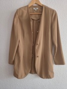 Marynarka beżowa NEXT – rozmiar 36 - klasyczna, lekka, minimalistyczna