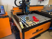 Frezarka ploter CNC Cromachine 1400x1200x260 HSD ATC 9kw 24000 Magazynek