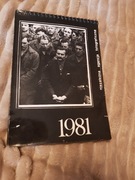 Kalendarz Wałęsa 1981 prl kolekcja zbiory nr 1010
