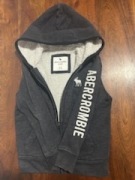 Bluza rozpinana  lekko ocieplana Abercrombie kids  5/6 lat 