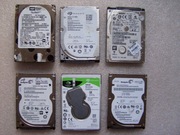 Pakiet Dysków 2,5"  500GB SATA   6 sztuk